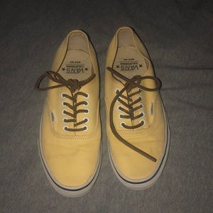 Yellow vans